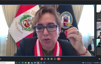 CAL SUR estuvo presente en la Reunión Virtual de la JUDECAP con la Presidenta del Poder Judicial