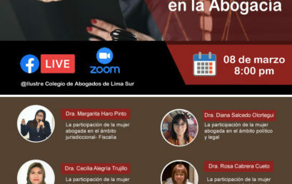 MESA REDONDA: El Rol de la Mujer en la Abogacía