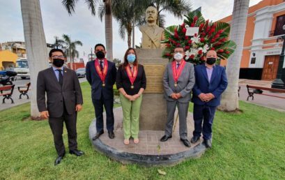 Romería al Busto de Francisco García Calderón y Landa