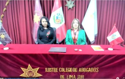 CALSUR incorporó cómo miembro honorario a la Dra. Natahlie Betsy Ingaruca Ruiz, Directora General de la Academia de la Magistratura