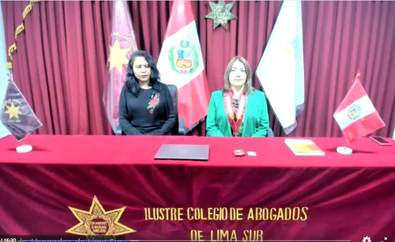 CALSUR incorporó cómo miembro honorario a la Dra. Natahlie Betsy Ingaruca Ruiz, Directora General de la Academia de la Magistratura