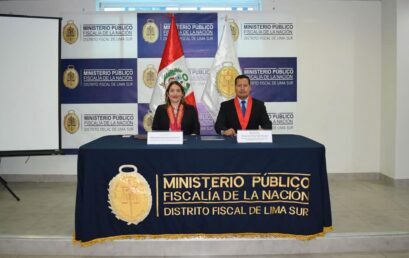 Firma de convenio de cooperación interinstitucional con el Ministerio Público