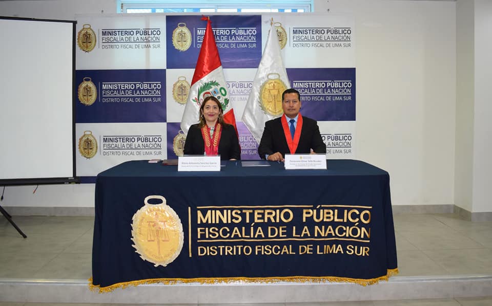 Firma de convenio de cooperación interinstitucional con el Ministerio Público
