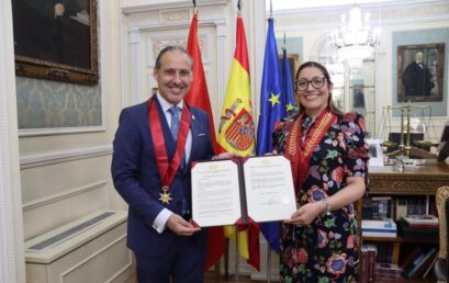 Visita protocolar al Ilustre Colegio de la Abogacia de Madrid para coordinar la posibilidad de suscribir convenios entre ambas instituciones