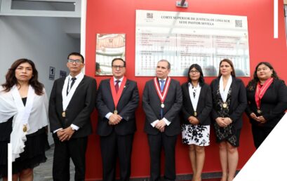 CALSUR participa en la Inauguración de Sede Judicial en el Distrito de Villa El Salvador