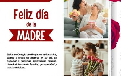 Feliz día de la Madre