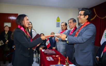 CALSUR saluda y felicita a la nueva agremiada Abog. Romina Emperatriz Tambini Monge por su incorporaciòn a la orden