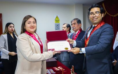 CALSUR saluda y felicita a la nueva agremiada Abog. Tania Lorena Ore Ore  por su incorporacion a la orden