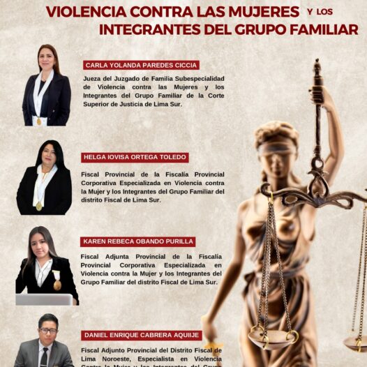 Ciclo de Conferencias sobre la Violencia contra las mujeres y los integrantes del grupo familiar