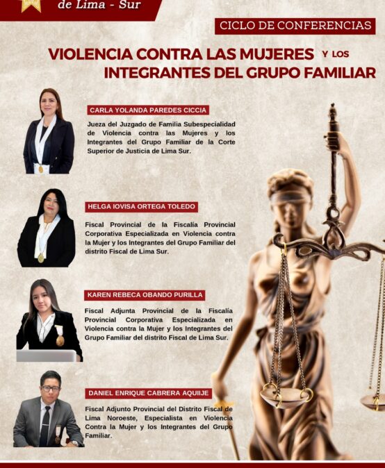 Ciclo de Conferencias sobre la Violencia contra las mujeres y los integrantes del grupo familiar