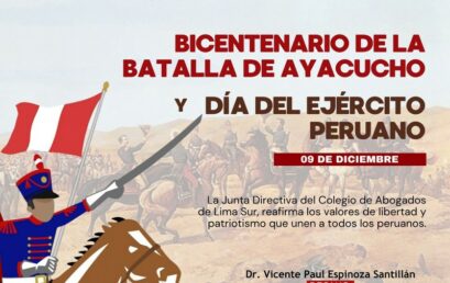 Bicentenario de la batalla de Ayacucho y día del Ejército Peruano